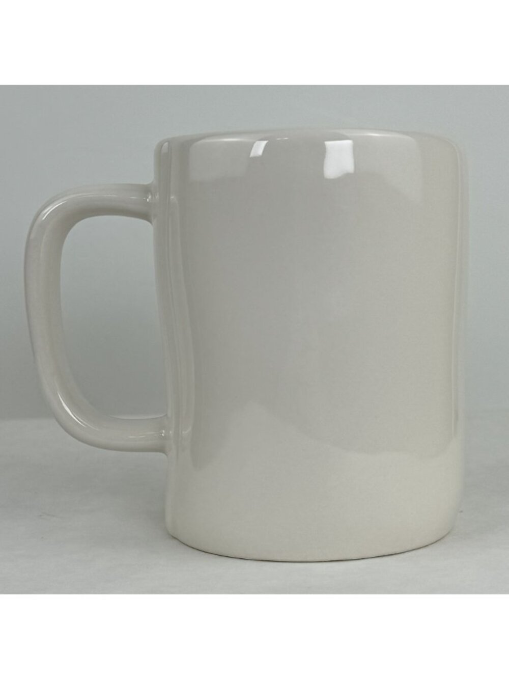 Rae Dunn Artisan Collection Hot Cocoa Mug 16 Oz White Ceramic Red Letters 4.5" - Picture 3 of 9